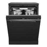 Whirlpool WDFS3L5PBSAU Power Clean Maxi-Tub 15 Place Setting Freestanding Dishwasher In Black