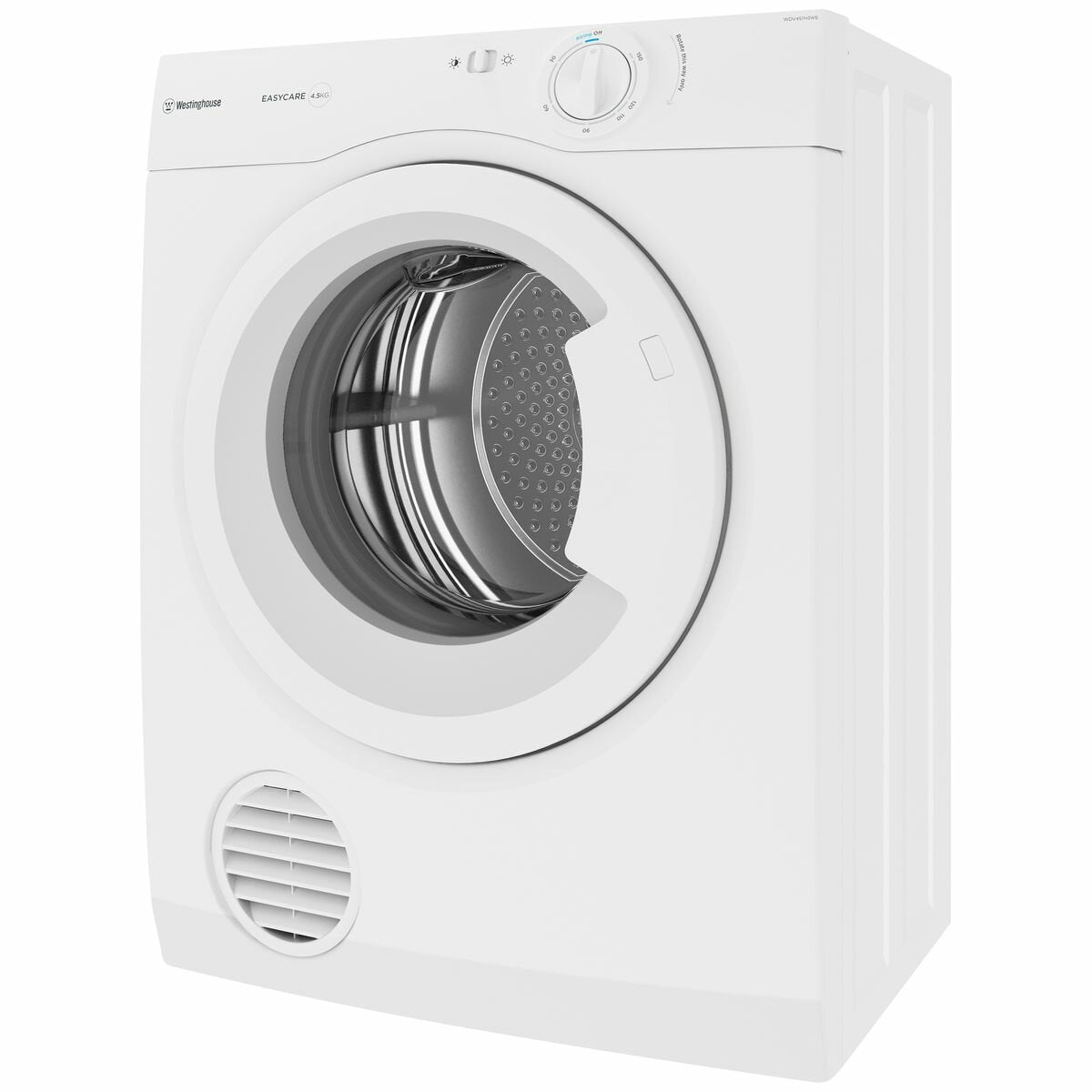Westinghouse Wdv457H3Wb 4.5Kg Vented Clothes Dryer - Seconds Stock Standard Dryers