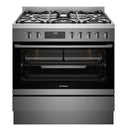 Westinghouse WFE9516DD 90cm Dual Fuel Dark Stainless Steel Freestanding Cooker with AirFry - Westinghouse Seconds Discount