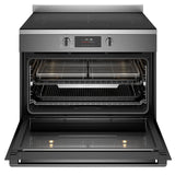Westinghouse 90cm Induction Pyrolytic Freestanding Cooker with SteamBake Dark Stainless Steel WFEP9757DD - Westinghouse Seconds Discount