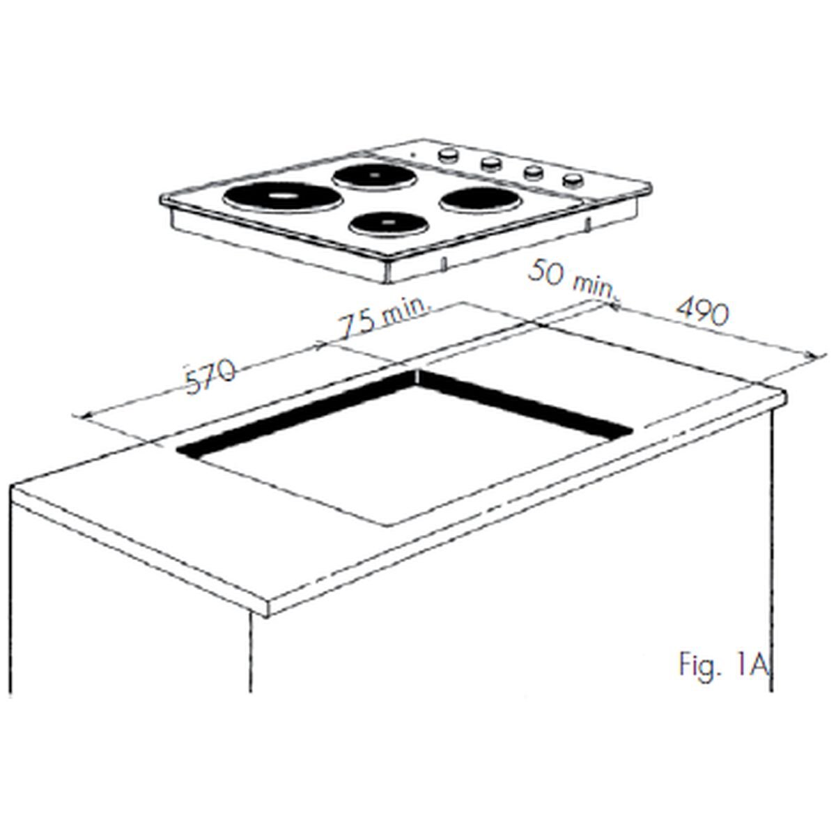 Westinghouse WHC642WC 60cm Ceramic Cooktop - Carton Damage Discount