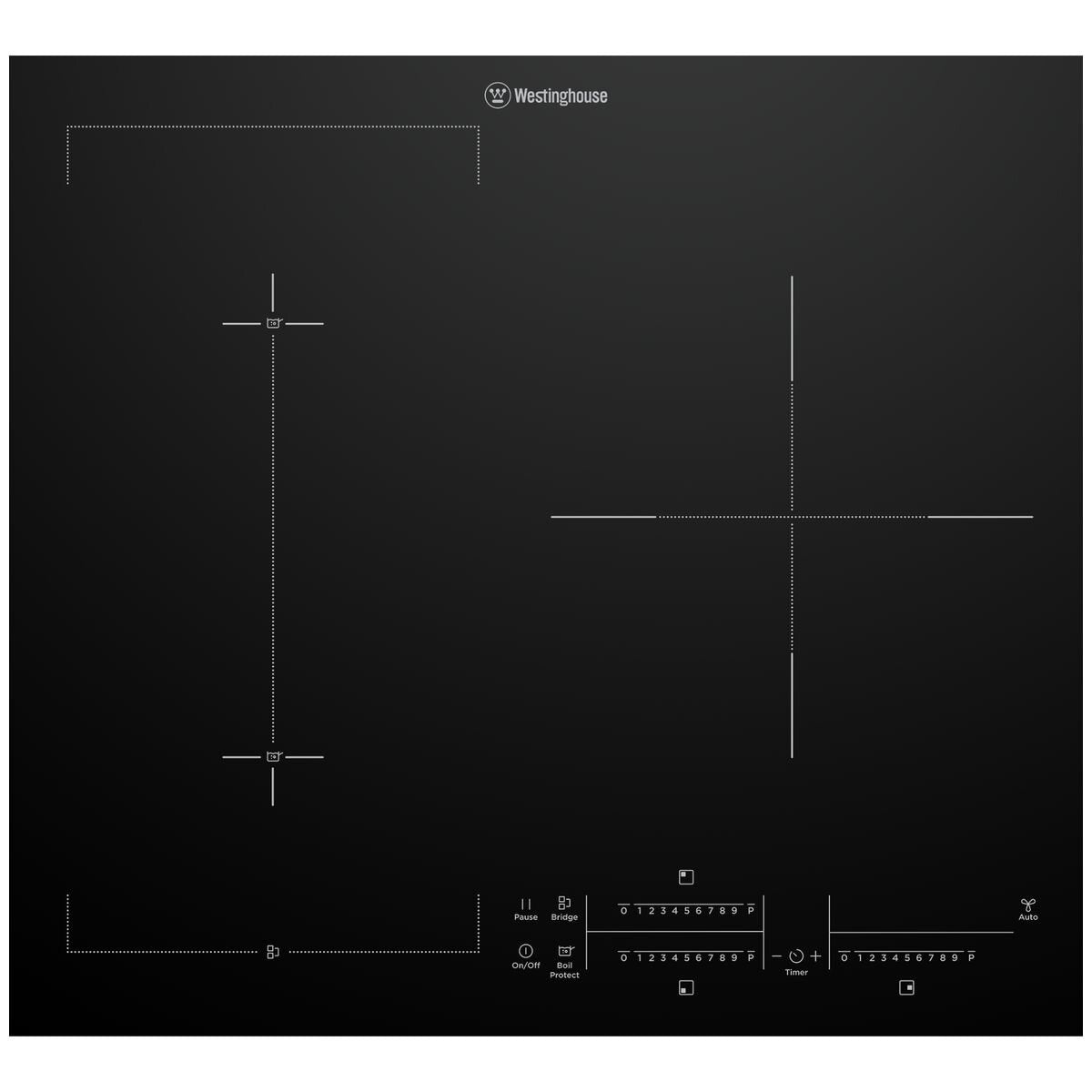 Westinghouse WHI635BE 60cm Induction Cooktop - Westinghouse Factory Seconds