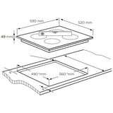Westinghouse WHI642BE 60cm Powerlite 4 Zone Induction Cooktop - Westinghouse Factory Seconds (Copy)