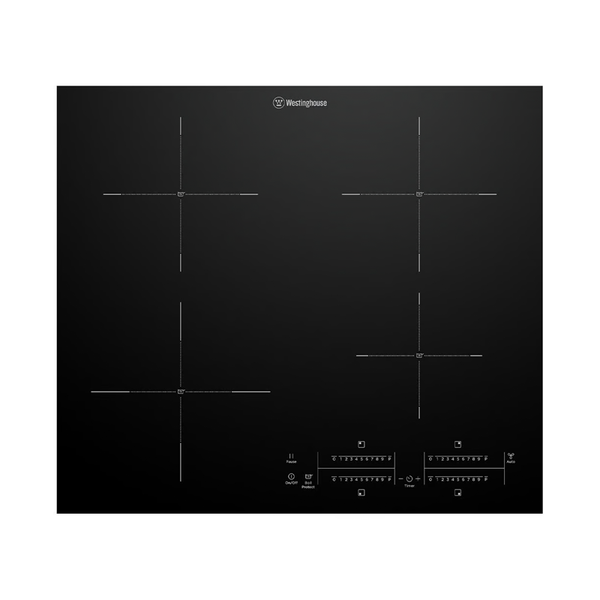 Westinghouse WHI643BE 60cm Black Induction Cooktop - New in Box Clearance and Seconds Discount