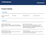 Westinghouse WHS642WC 60cm Ceramic Cooktop - Westinghouse Factory Seconds