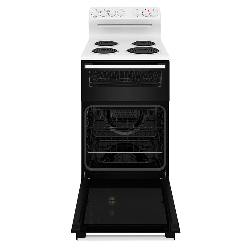 Westinghouse WLE522WC 54cm Freestanding Fan Forced Electric Oven/Stove - Westinghouse Seconds Discount