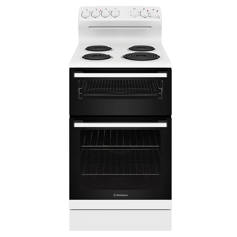 Westinghouse WLE522WC 54cm Freestanding Fan Forced Electric Oven/Stove - Westinghouse Seconds Discount