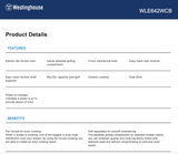 Westinghouse WLE642WCB 60cm Freestanding Fan Forced Electric Oven/Stove - Westinghouse Seconds Discount