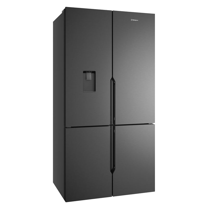 Westinghouse WQE5660BA 564L Water Tank Matte Black French Quad Door Refrigerator - Westinghouse Seconds Discount