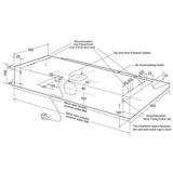 Westinghouse WRF610SA 60cm Fixed Rangehood, Stainless Steel - Box/Packaging Damage
