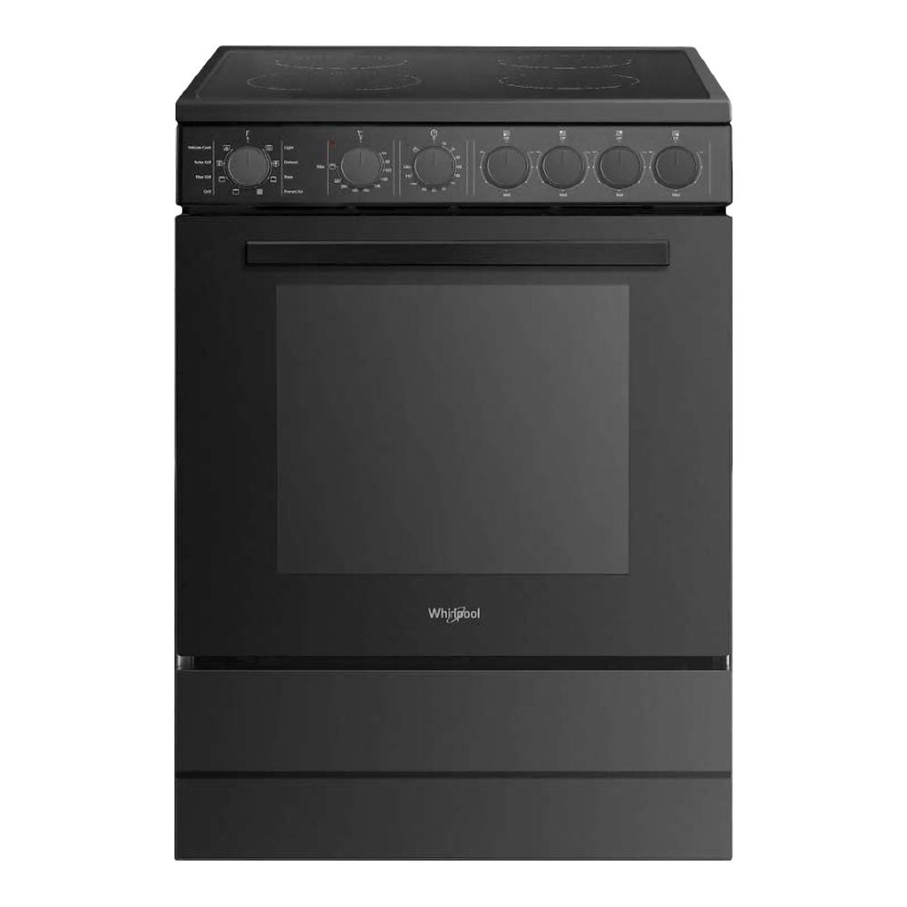 Whirlpool WS67V9KMB 60cm Ceramic Freestanding Oven in Black