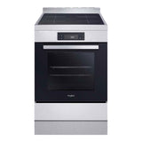 Whirlpool WS68I9SPX 60cm Induction Freestanding Pyrolytic Oven in Inox