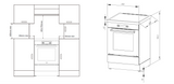 Whirlpool WS68I9SPX 60cm Induction Freestanding Pyrolytic Oven in Inox