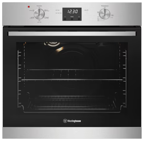 Westinghouse WVE6515SDA 60m Stainless Steel Electric Oven - Westinghouse Seconds Discount