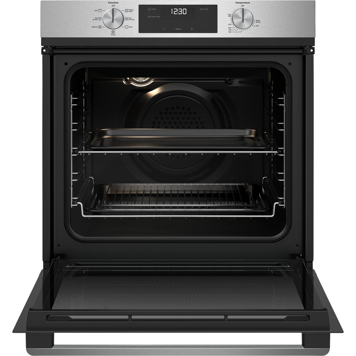 Westinghouse WVE6515SDA 60m Stainless Steel Electric Oven - Westinghouse Seconds Discount