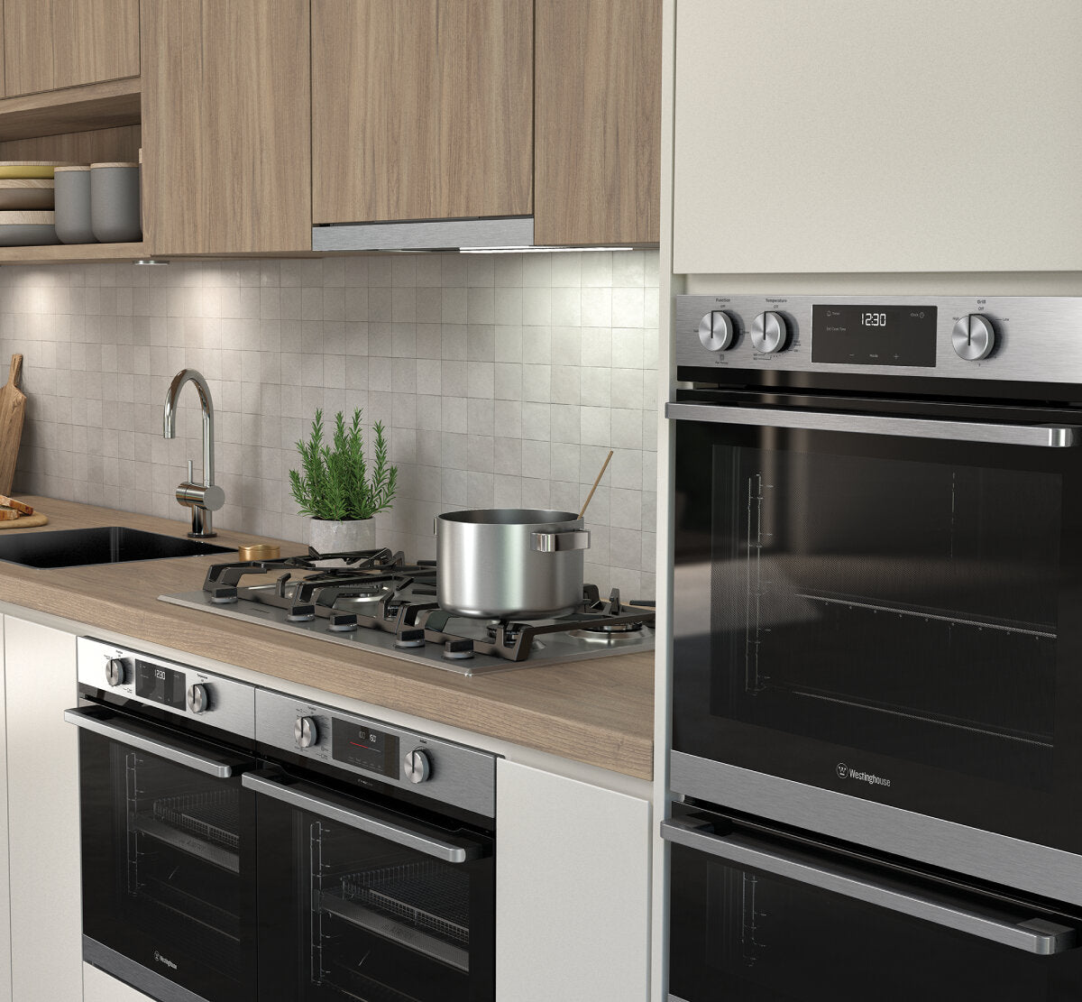 Westinghouse WVEP6716SD 60cm Pyrolytic Stainless Steel Oven - Westinghouse Seconds Discount