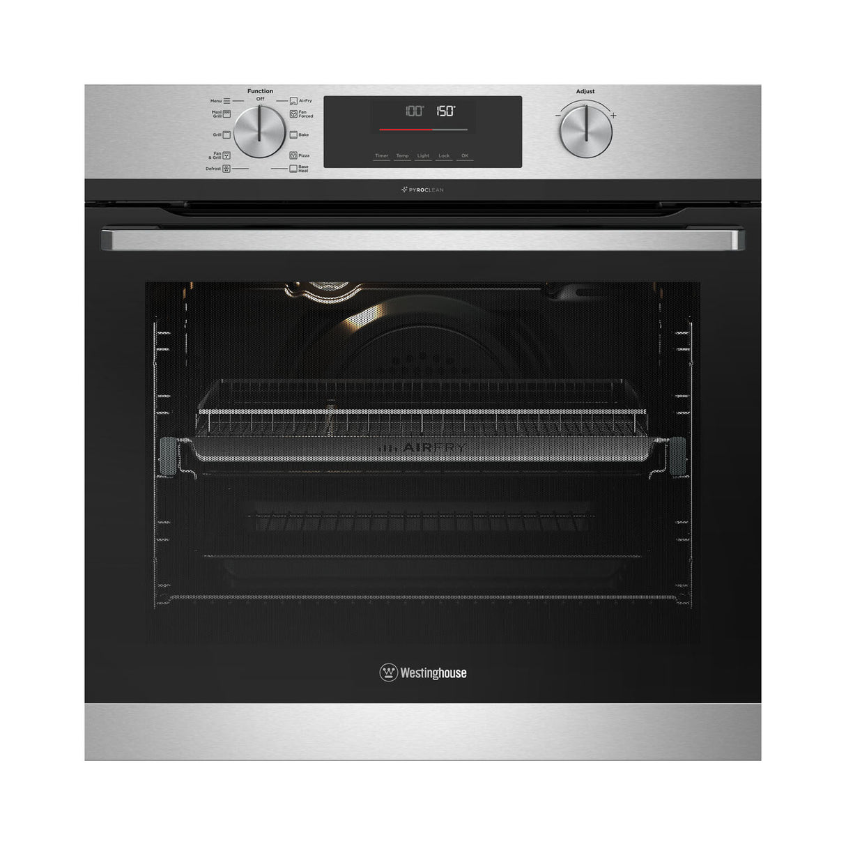 Westinghouse WVEP6716SD 60cm Pyrolytic Stainless Steel Oven - Westinghouse Seconds Discount