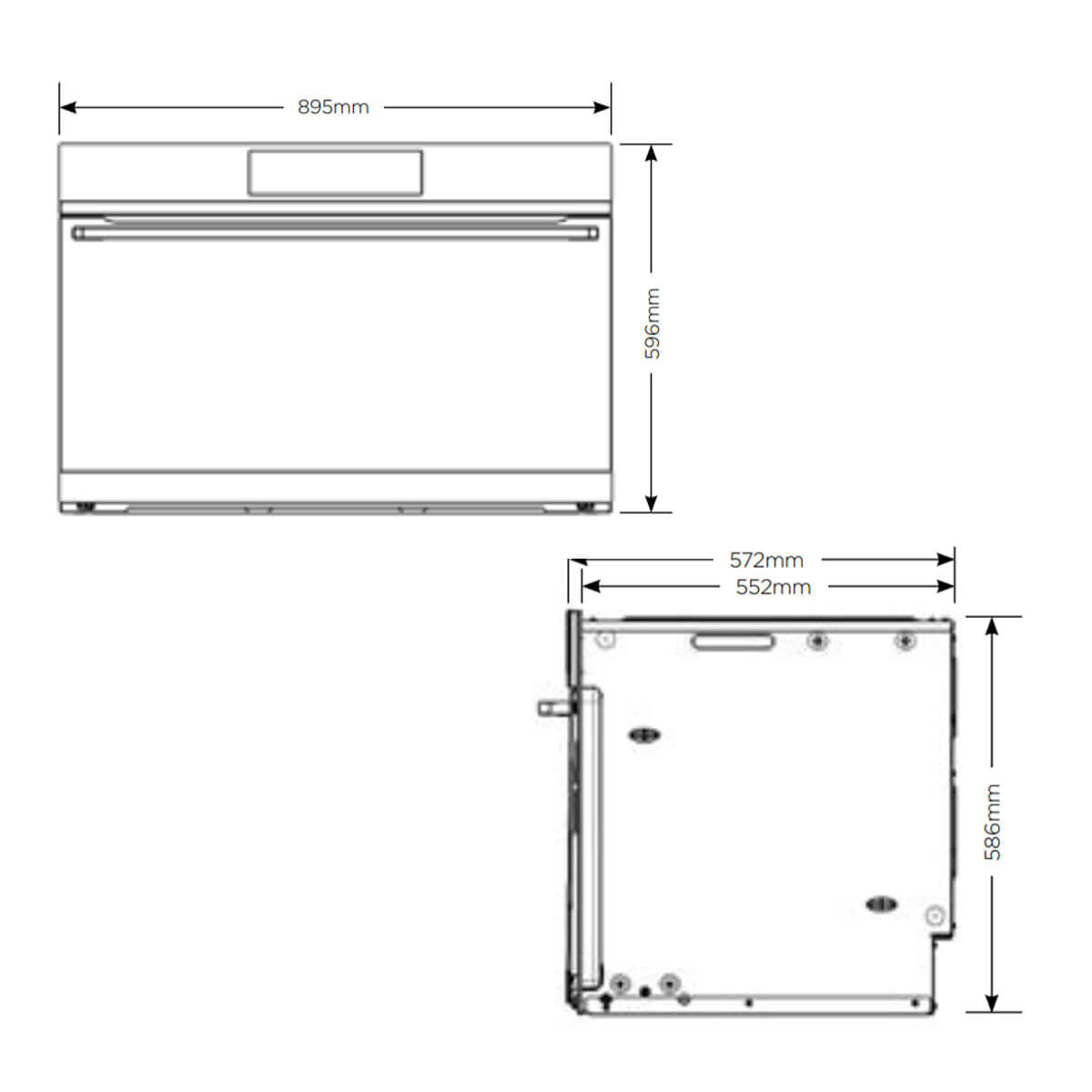 Westinghouse WVEP9716SD 90cm Stainless Steel Pyrolytic Electric Built-In Oven - Westinghouse Factory Seconds