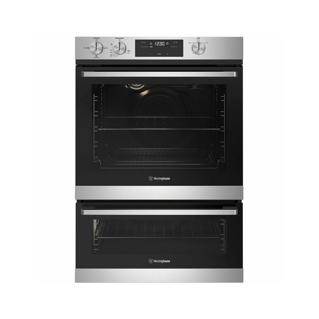 Westinghouse Wvg665Scng 60Cm Stainless Steel Fan Forced Gas Wall Oven With Separate Grill