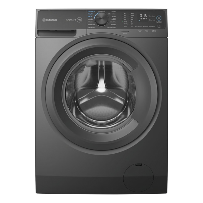 Westinghouse WWF1044M7SAS EasyCare 700 10kg Front Load Washing Machine, Grey - Westinghouse Factory Seconds (Copy)