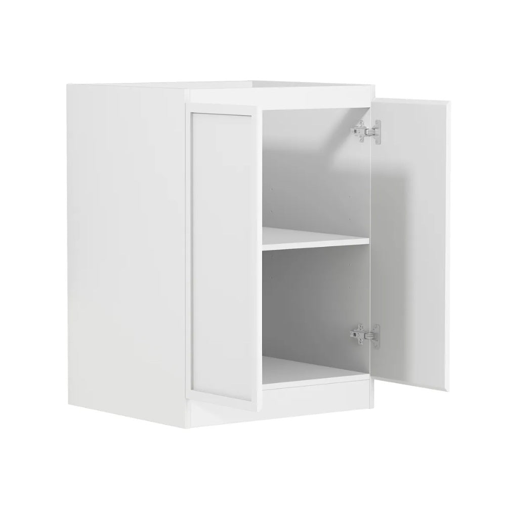 Otti LA-BOH600W Hampshire Laundry Base Cabinet, 630mm, White