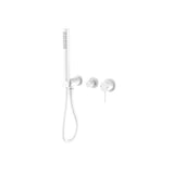 Nero Mecca Shower Mixer Diverter System Separate Back Plate Matte White NR221912FMW