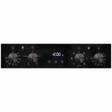 Artusi CAO888B 60cm Electric Built in Double Wall Oven, Black