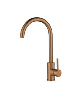 Seima 193152 Anson Gooseneck Sink Mixer, Lead Free, Brushed Bronze