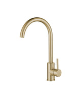 Seima 193150 Anson Gooseneck Sink Mixer, Lead Free, Brushed Gold