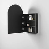 Otti ARSV9060B Archie 900mm Black Oak Shaving Cabinet