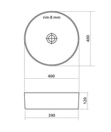 Seima 192022 Arko 027 Above Counter Basin, Above Counter White Silk Matte