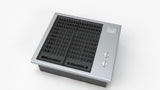 Artusi ABBQM3 60cm Built-In Gas Barbecue, Stainless Steel