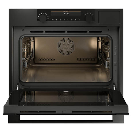 ASKO 45cm Compact Craft Combination Oven with Full Steam Graphite Black OCS8487A1 - ASKO Factory Seconds - Compact