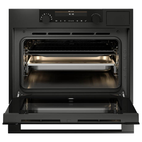 ASKO 45cm Compact Craft Combination Oven with Full Steam Graphite Black OCS8487A1 - ASKO Factory Seconds - Compact