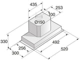 ASKO 52cm Under Cupboard Rangehood CC4525S - ASKO Factory Seconds - Undermount Rangehoods