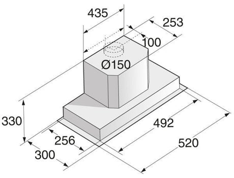 ASKO 52cm Under Cupboard Rangehood CC4525S - ASKO Factory Seconds - Undermount Rangehoods