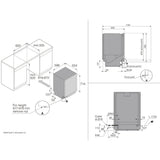 ASKO 60cm Classic Built-In Dishwasher Stainless Steel DBI343IDSAU - ASKO Factory Seconds - Built Under Dishwashers