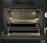 ASKO 60cm Compact Graphite Black Combi-Microwave Oven OCM8487A1 - ASKO Factory Seconds - Compact Built In Appliances
