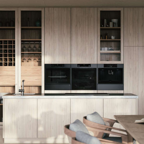 ASKO 60cm Pyrolytic Craft Built-In Oven Graphite Black OP8664A1 - ASKO Factory Seconds - Electric oven