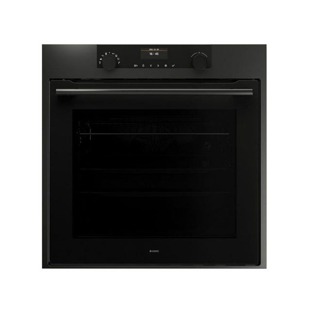 ASKO 60cm Pyrolytic Craft Built-In Oven Graphite Black OP8664A1 - ASKO Factory Seconds - Electric oven