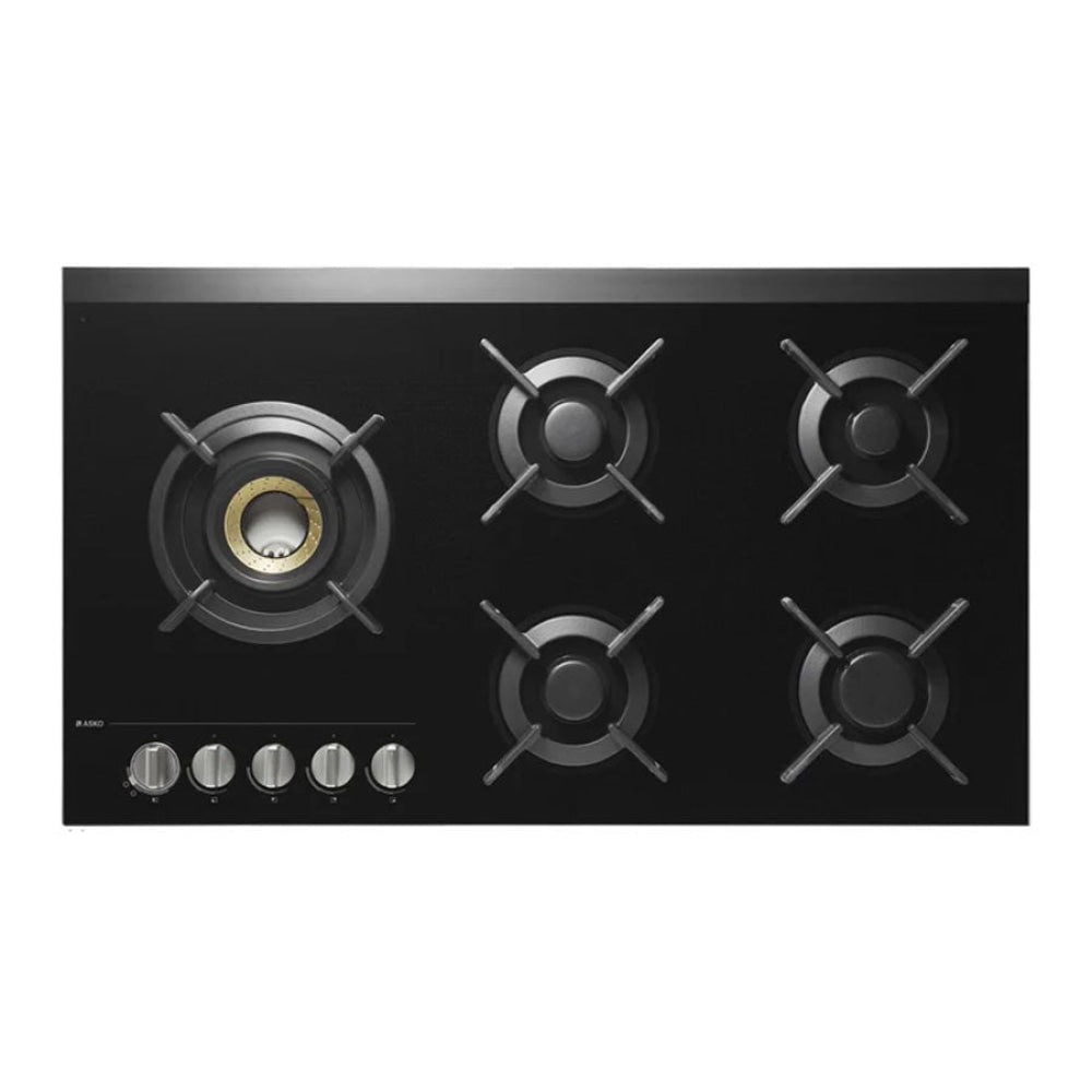 ASKO 90cm Pro Series Natural Gas Cooktop HG1935AD - ASKO Factory Seconds - Gas Cooktop