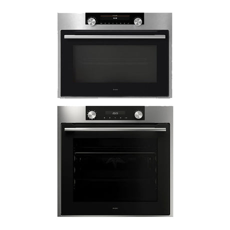ASKO AC03 Bundle OP8637S 60cm Pyrolytic Oven & OCM8487S Combi Microwave - ASKO Factory Seconds - Packages