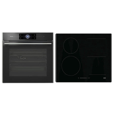 ASKO AO05 Bundle OP8678G 60cm Elements Pyrolytic Oven & HI1621G 60cm Induction Cooktop - ASKO Factory Seconds - Packages