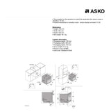 Asko Elements OP8678G 60cm Pyrolytic Multi Functional Oven - ASKO Factory Seconds - Electric oven