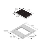 ASKO HID352GC 38cm 2 Zone Induction Cooktop - ASKO Factory Seconds - Induction Cooktop