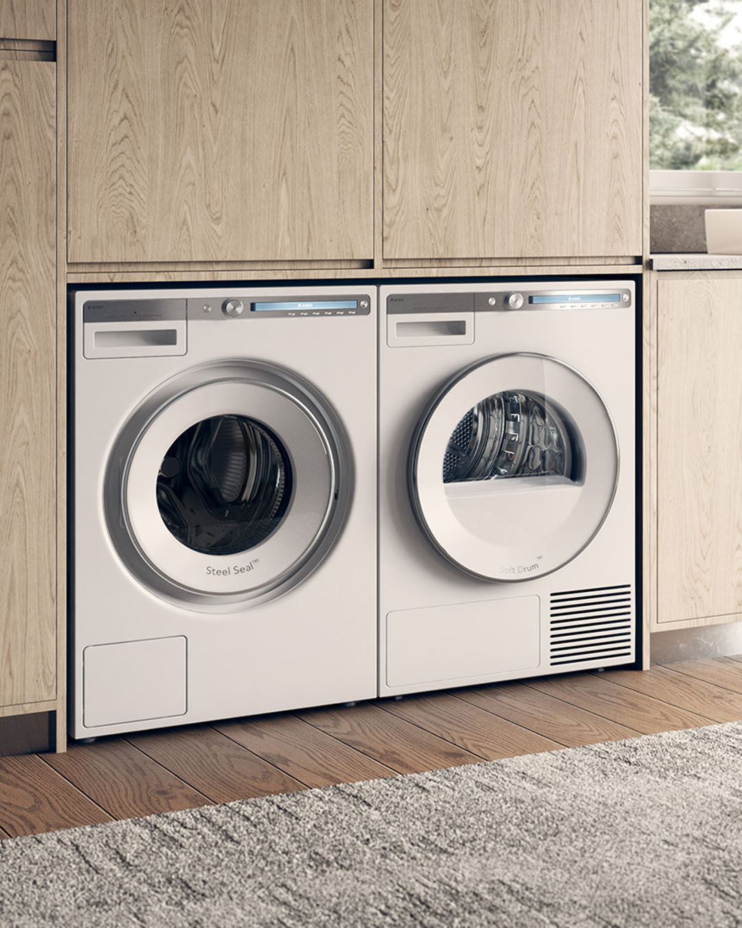 ASKO W4104CWAU 10kg Front Load Washing Machine, White - ASKO Factory Seconds