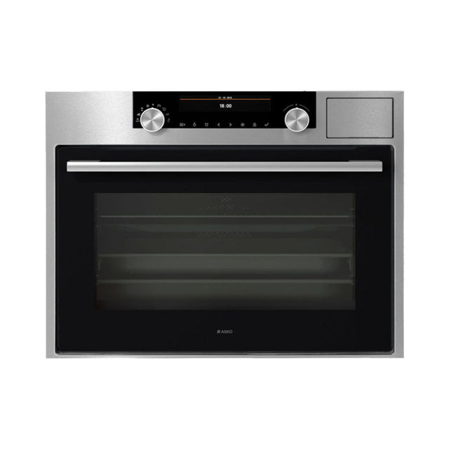 ASKO OCS8487S 45cm Compact Craft Combination Oven with Full Steam Stainless Steel - ASKO Factory Seconds - Compact