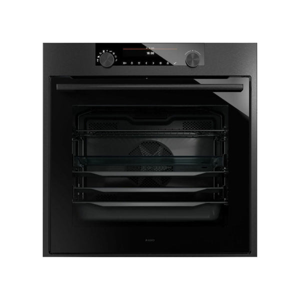 ASKO OP8687B 60cm Pyrolytic Built-In Craft Oven Black Steel - ASKO Carton Damage Clearance - Electric oven