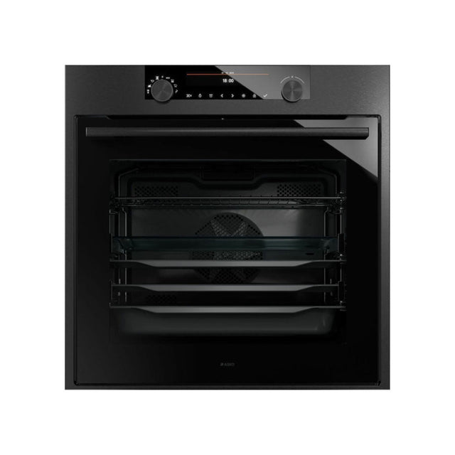 ASKO OP8687B 60cm Pyrolytic Built-In Craft Oven Black Steel - ASKO Carton Damage Clearance - Electric oven