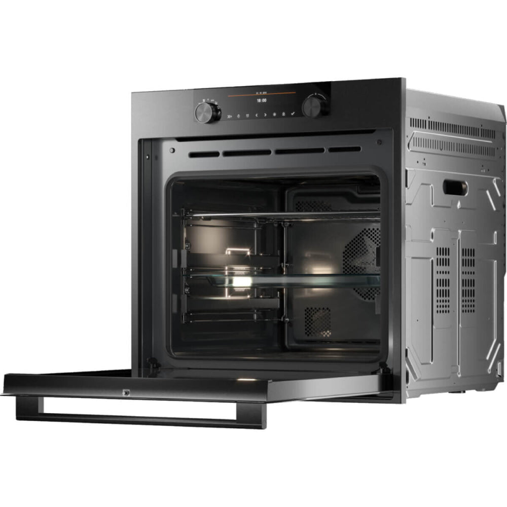 ASKO OP8687B 60cm Pyrolytic Built-In Craft Oven Black Steel - ASKO Carton Damage Clearance - Electric oven